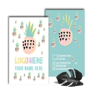 Pineapple Pastel Business Card