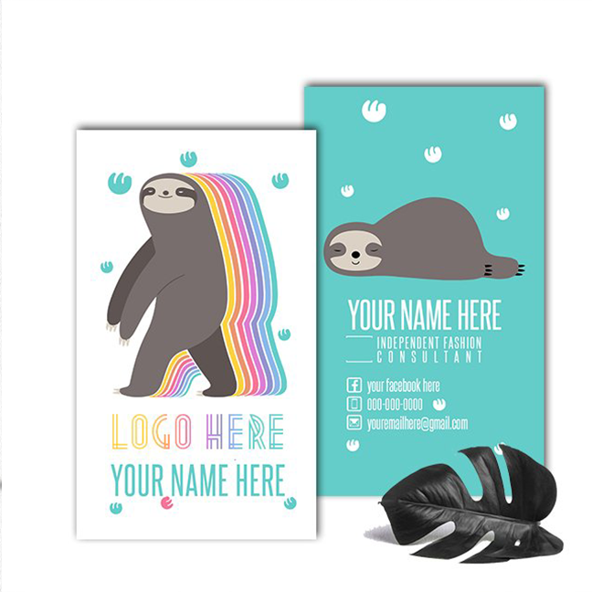 Sloth Business Card