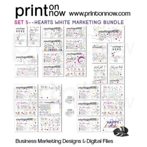 Nail Consultant Business Marketing Bundle