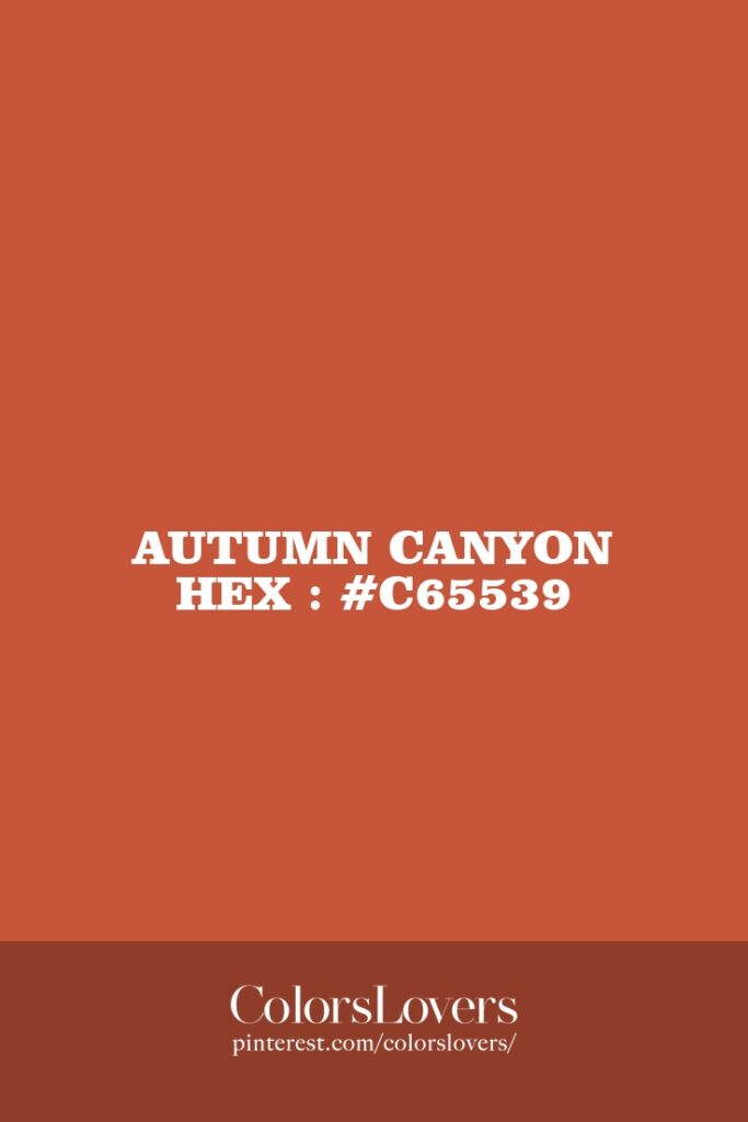 Autumn Canyon