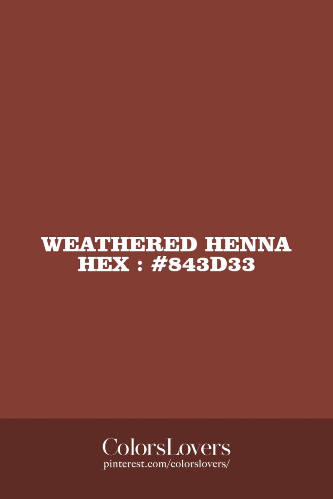 Weathered Henna
