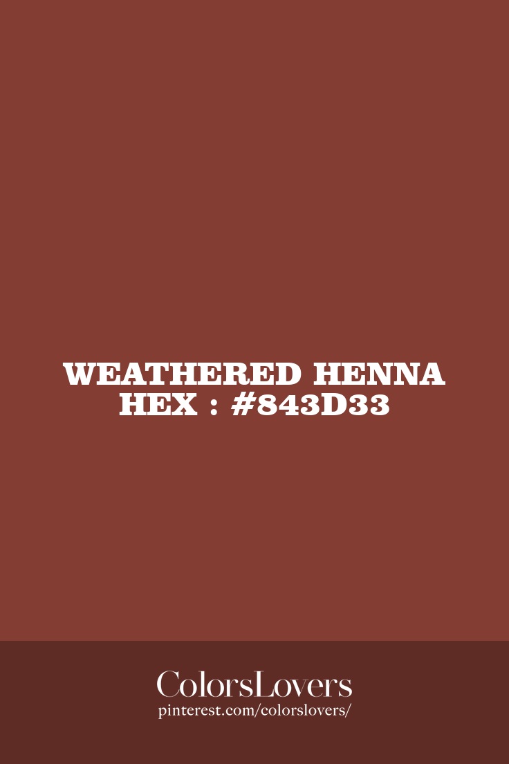 Weathered Henna