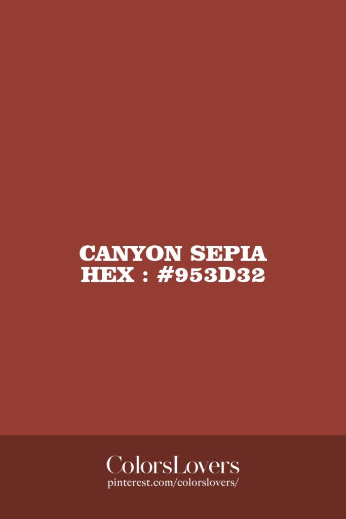 Canyon Sepia