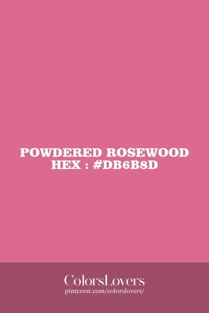 Powdered Rosewood