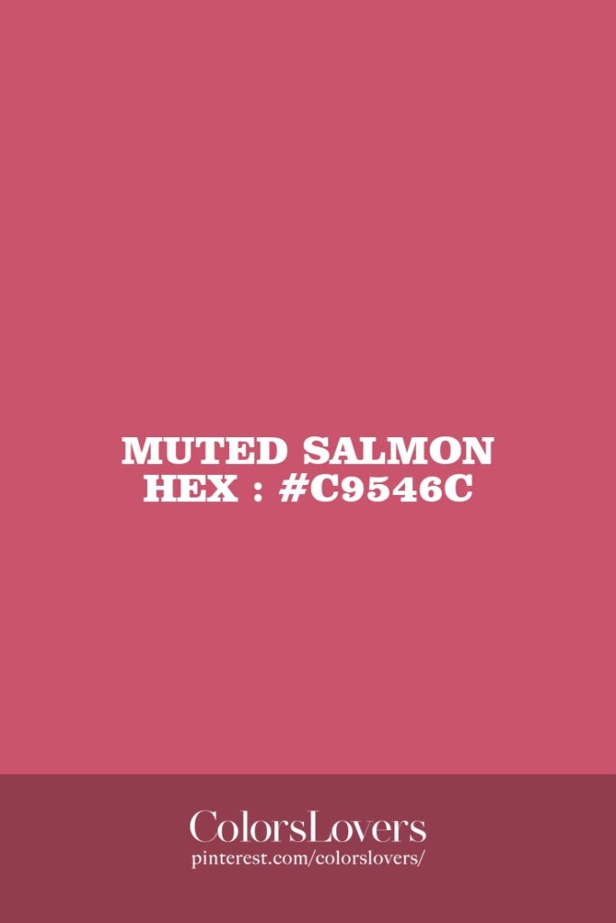 Muted Salmon