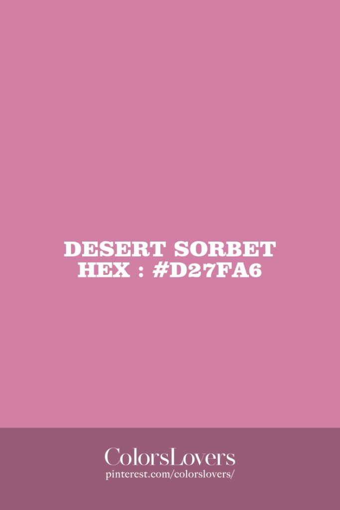 Desert Sorbet