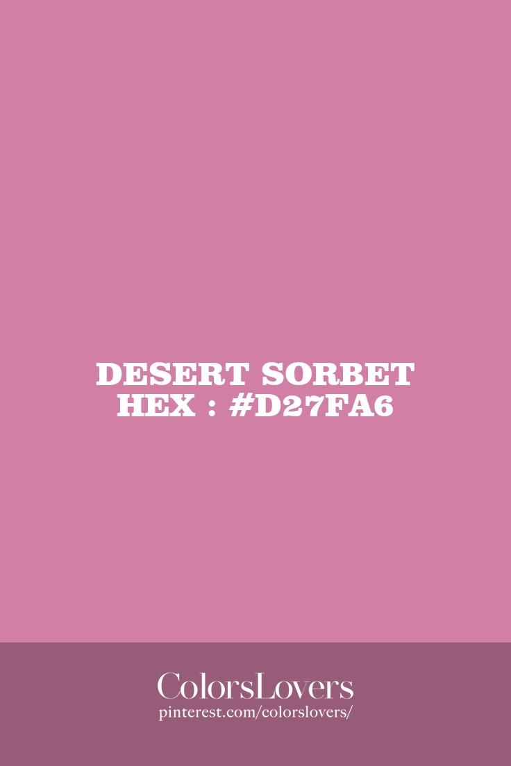 Desert Sorbet