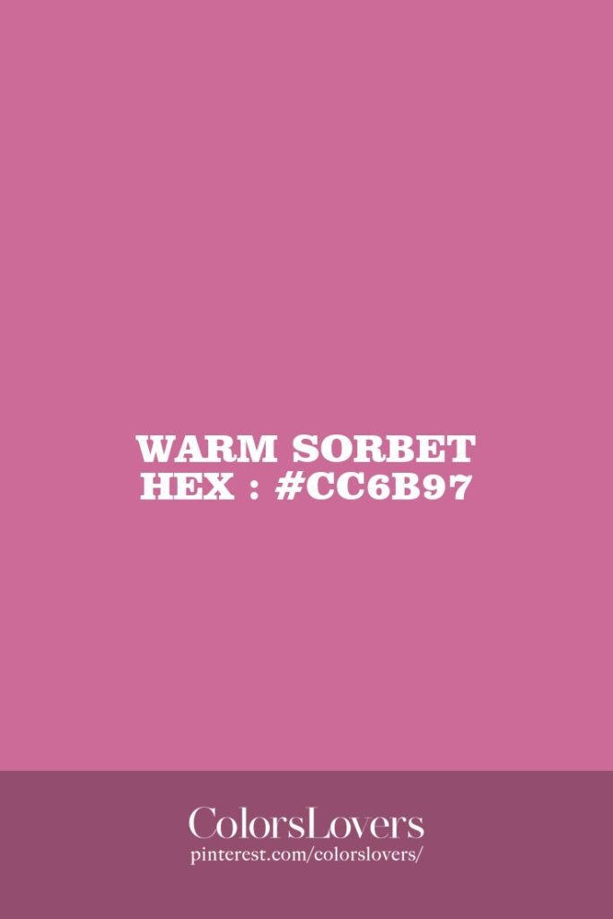 Warm Sorbet