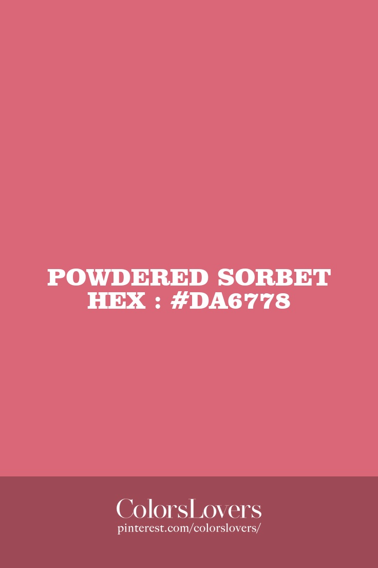 Powdered Sorbet