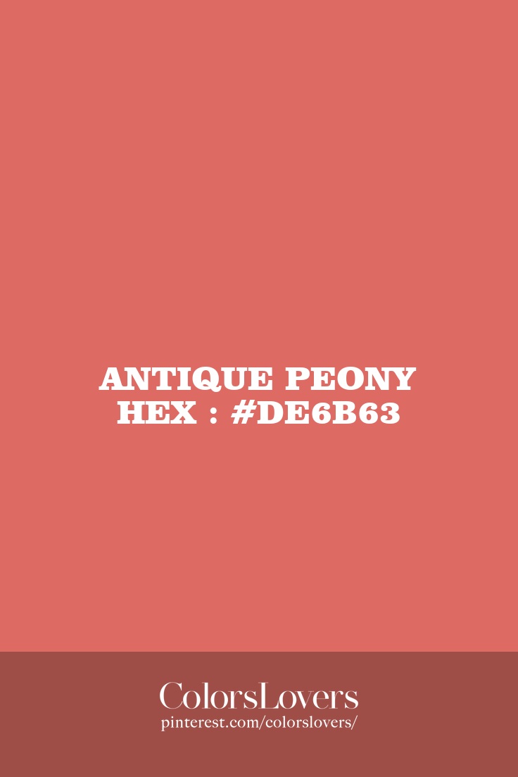 Antique Peony