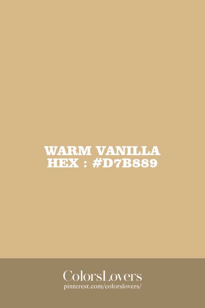 Warm Vanilla