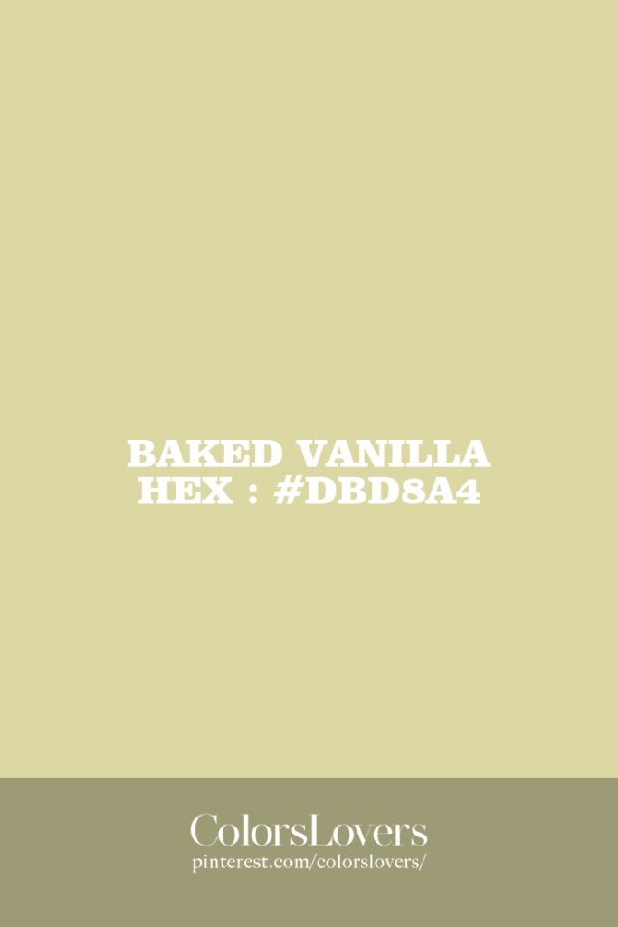 Baked Vanilla