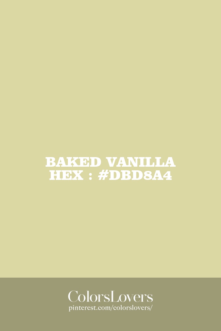 Baked Vanilla