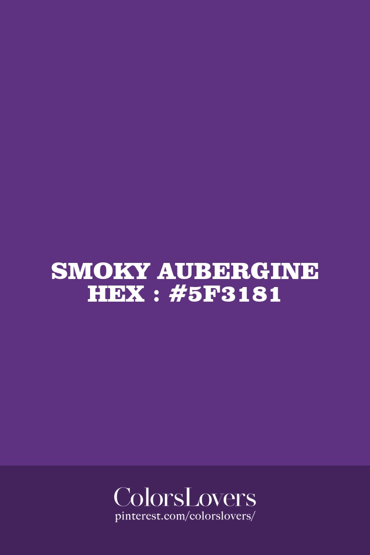 Smoky Aubergine