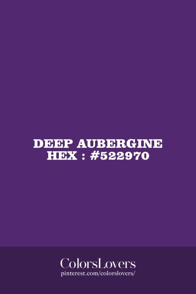 Deep Aubergine