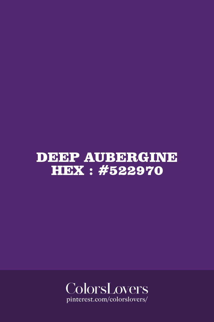Deep Aubergine