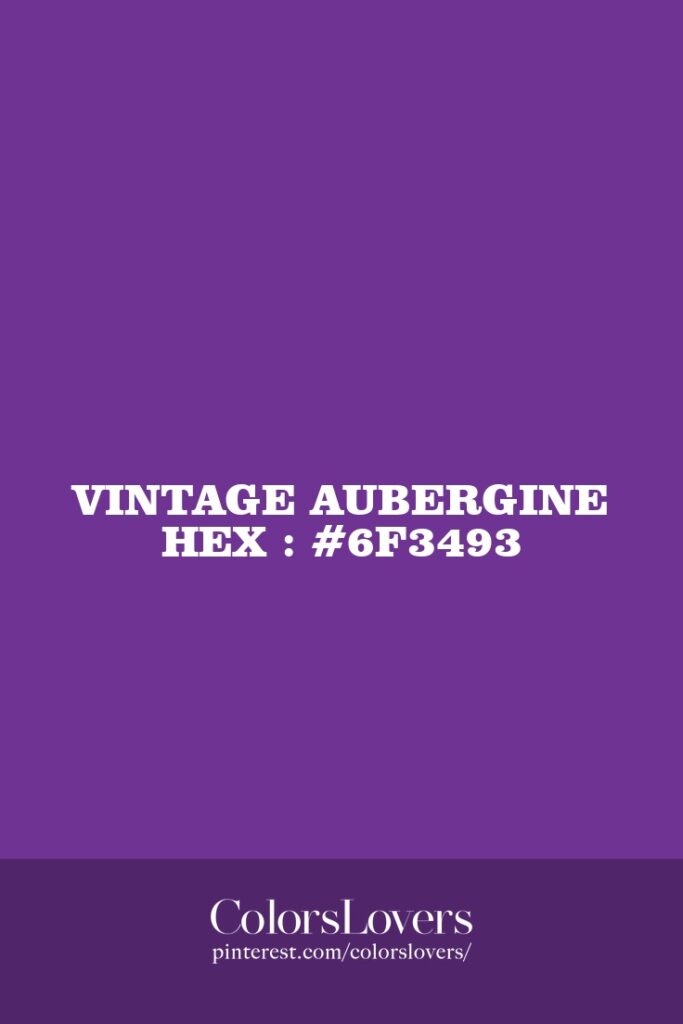 Vintage Aubergine