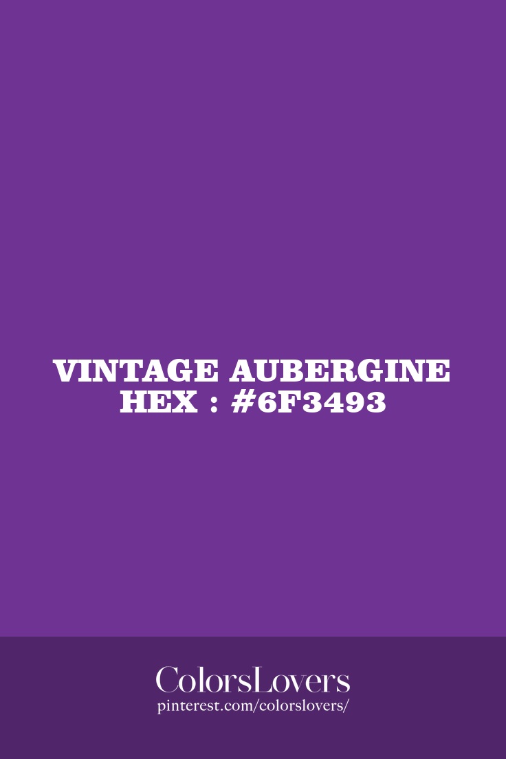 Vintage Aubergine