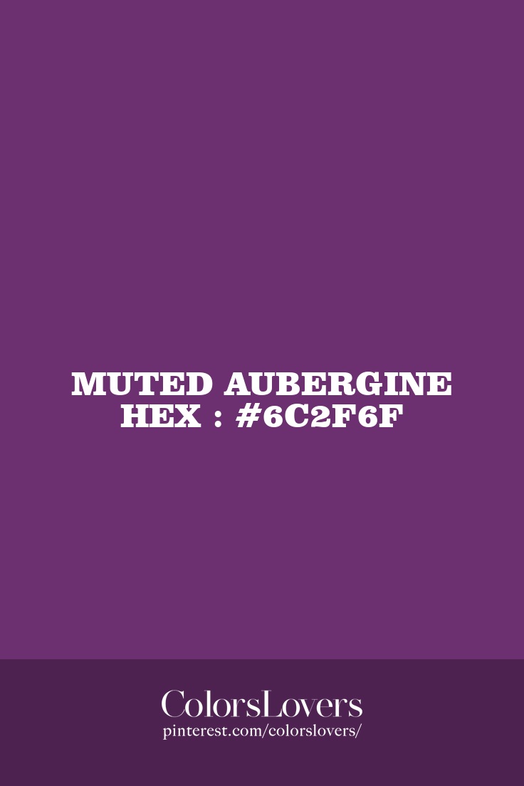 Muted Aubergine