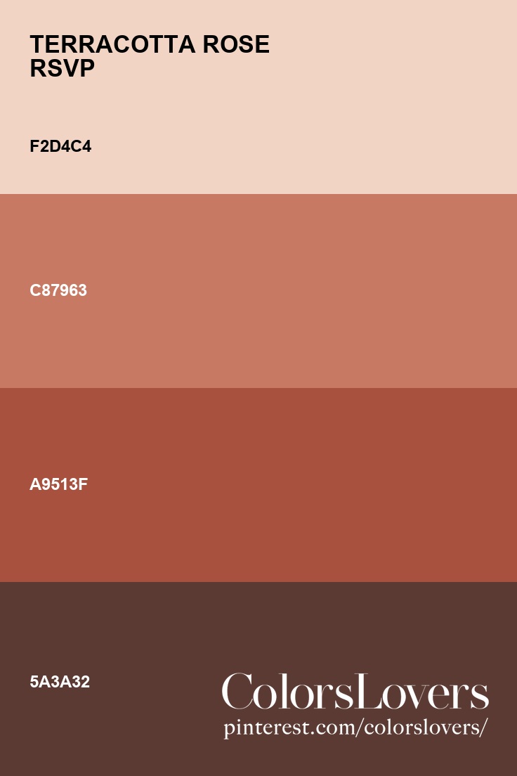 Palette 006 Terracotta Rose Rsvp