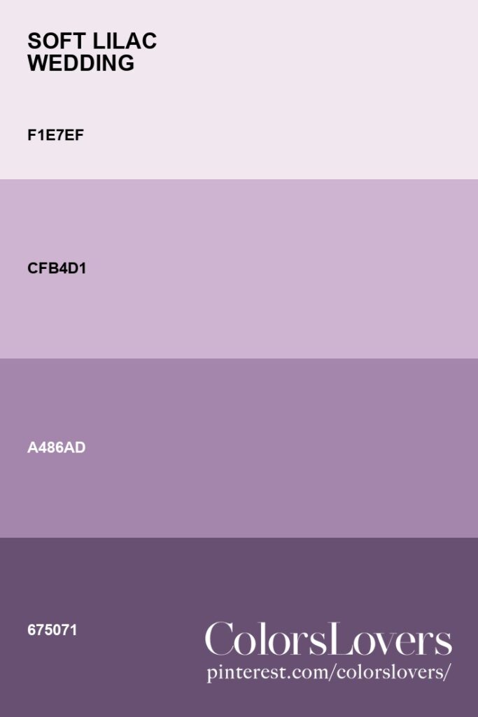 Palette 008 Soft Lilac Wedding