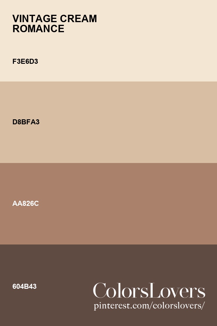 Palette 010 Vintage Cream Romance