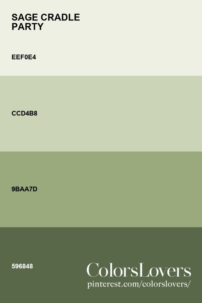 Palette 027 Sage Cradle Party
