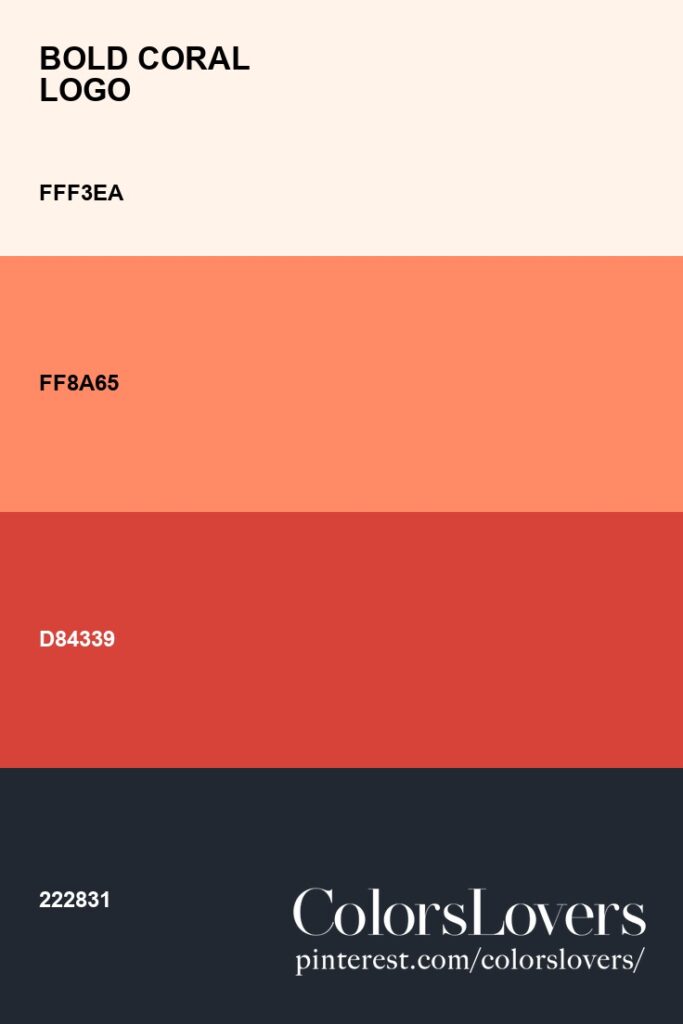 Palette 041 Bold Coral Logo