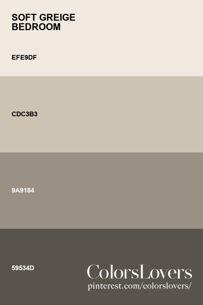 Palette 057 Soft Greige Bedroom