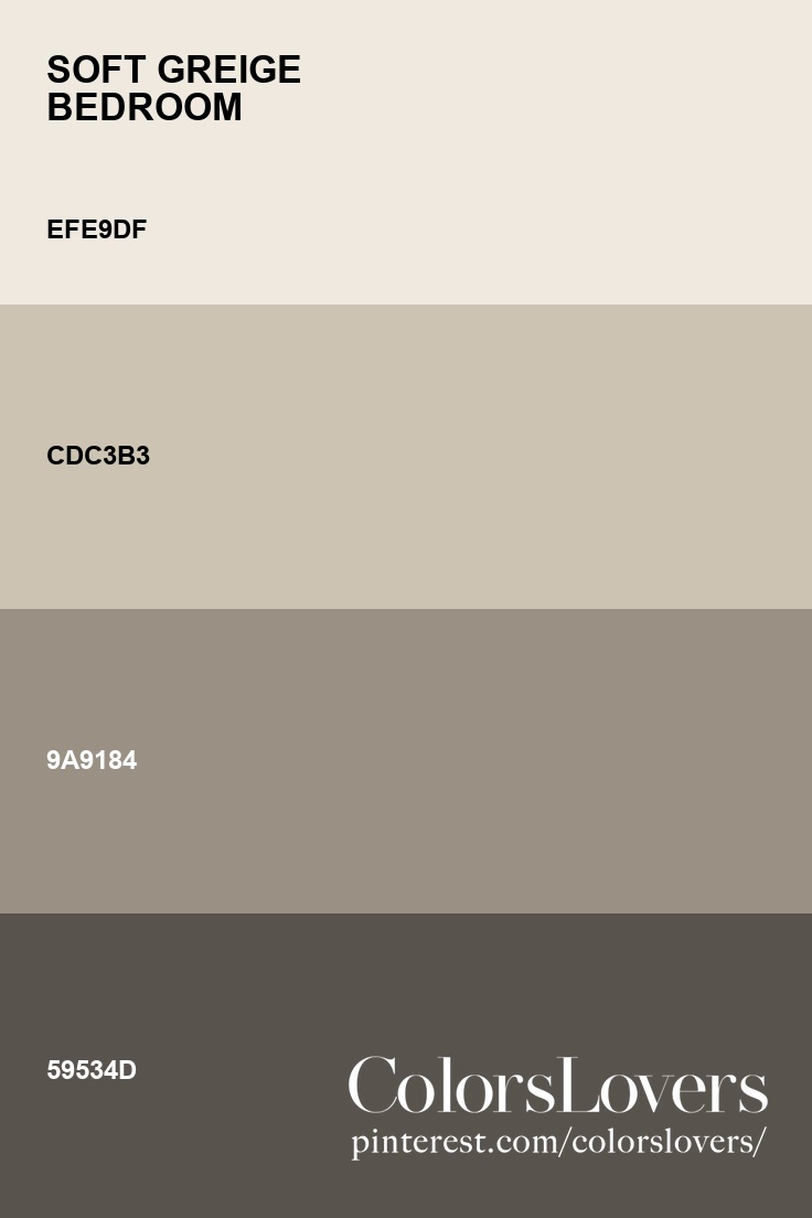 Palette 057 Soft Greige Bedroom