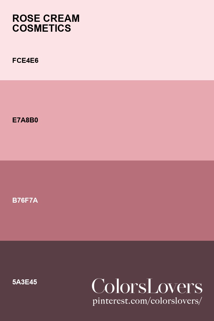 Palette 061 Rose Cream Cosmetics