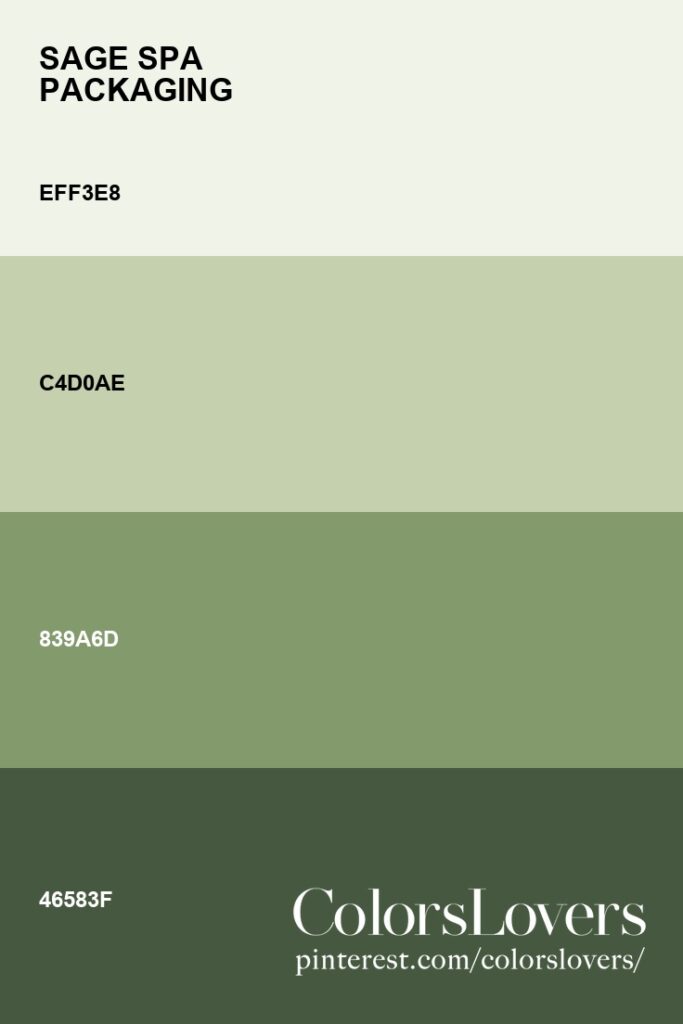 Palette 064 Sage Spa Packaging