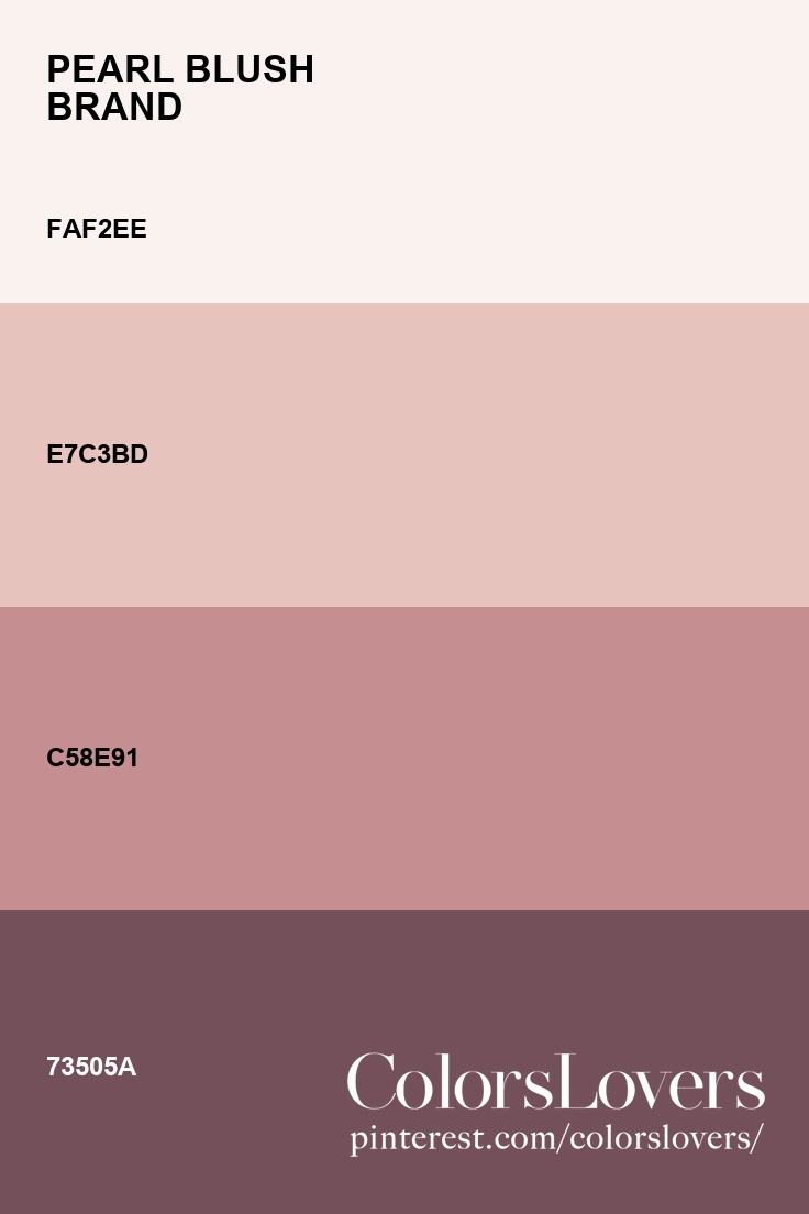 Palette 066 Pearl Blush Brand