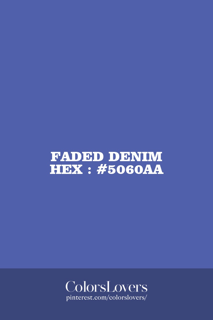 Faded Denim
