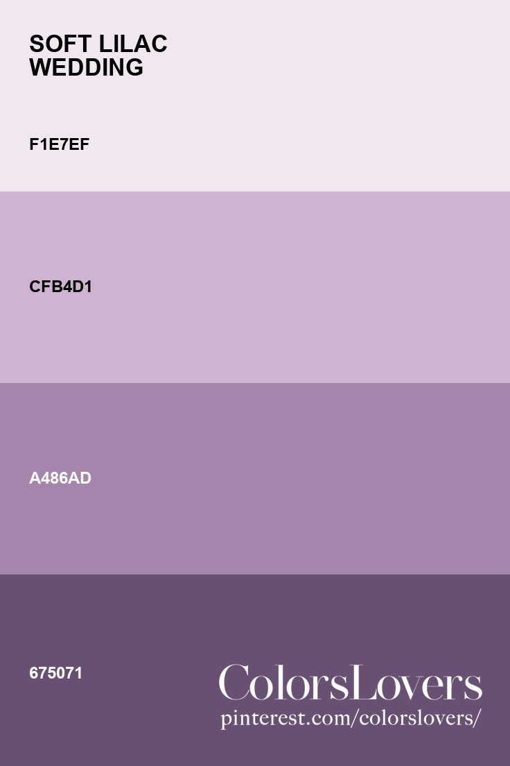 Palette 008 Soft Lilac Wedding