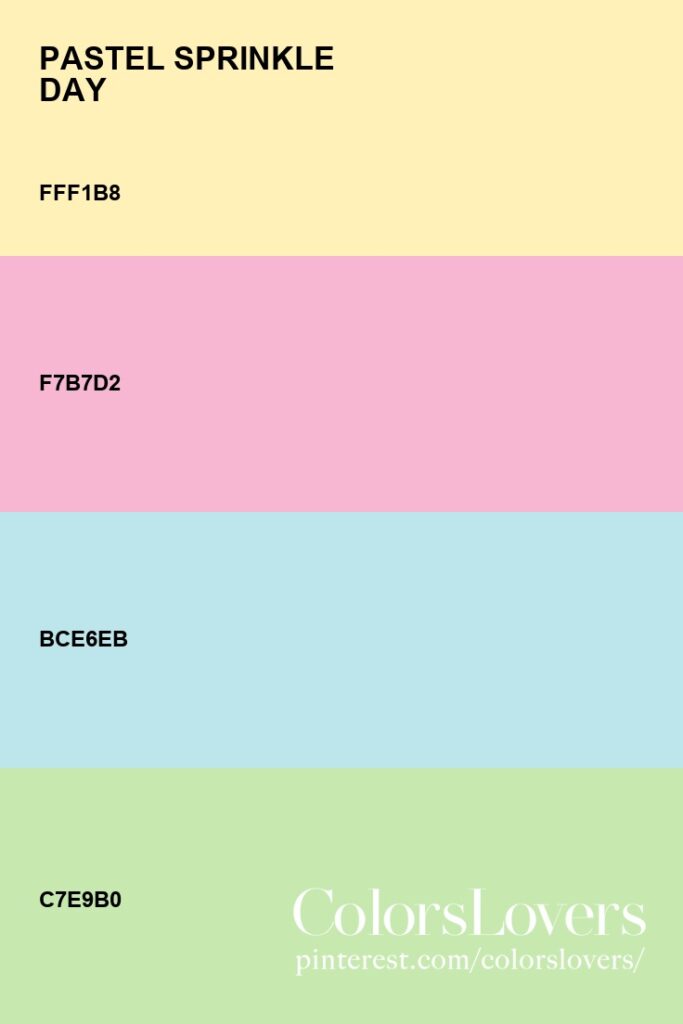 Palette 015 Pastel Sprinkle Day