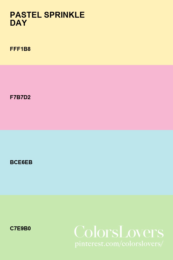Palette 015 Pastel Sprinkle Day
