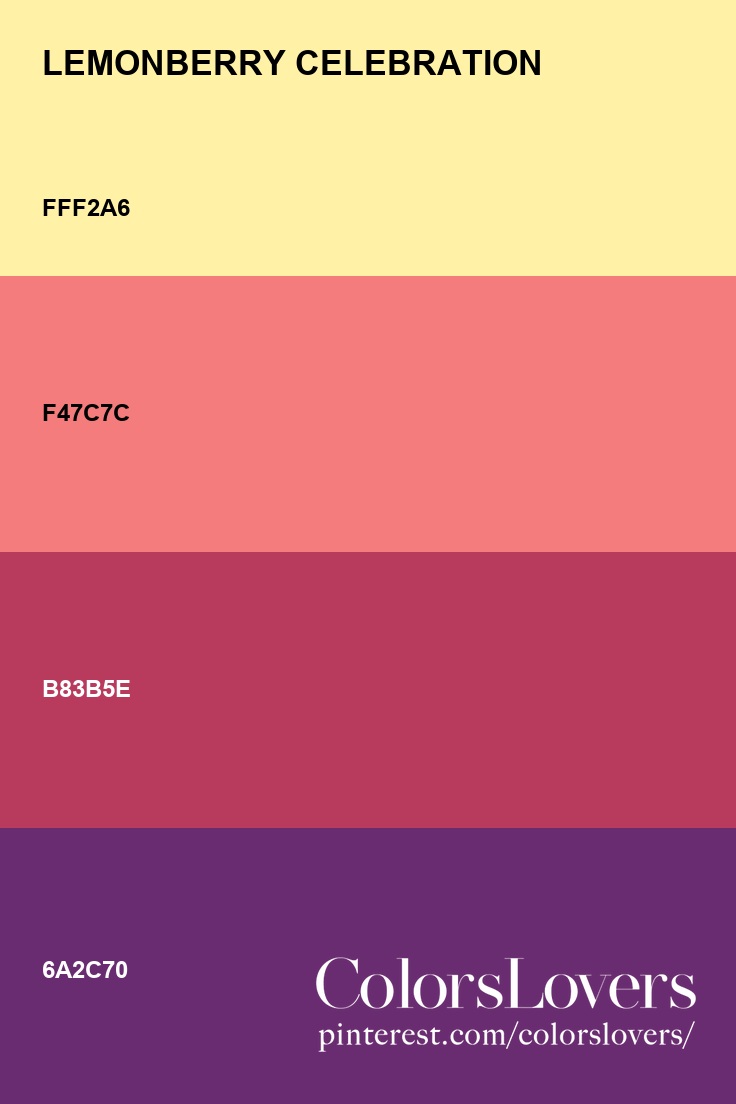 Palette 017 Lemonberry Celebration