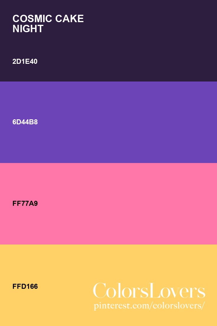 Palette 020 Cosmic Cake Night