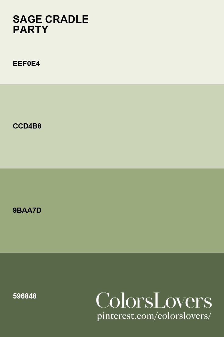Palette 027 Sage Cradle Party