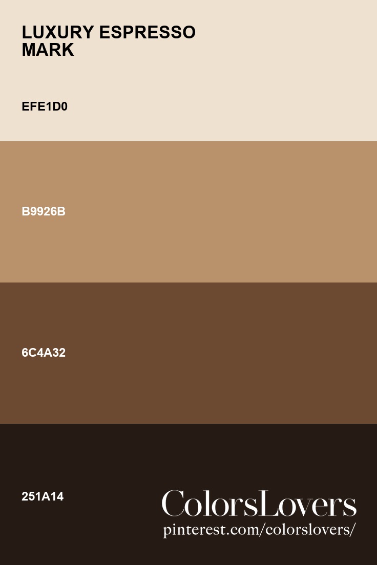 Palette 038 Luxury Espresso Mark