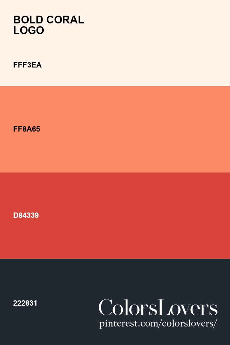 Palette 041 Bold Coral Logo