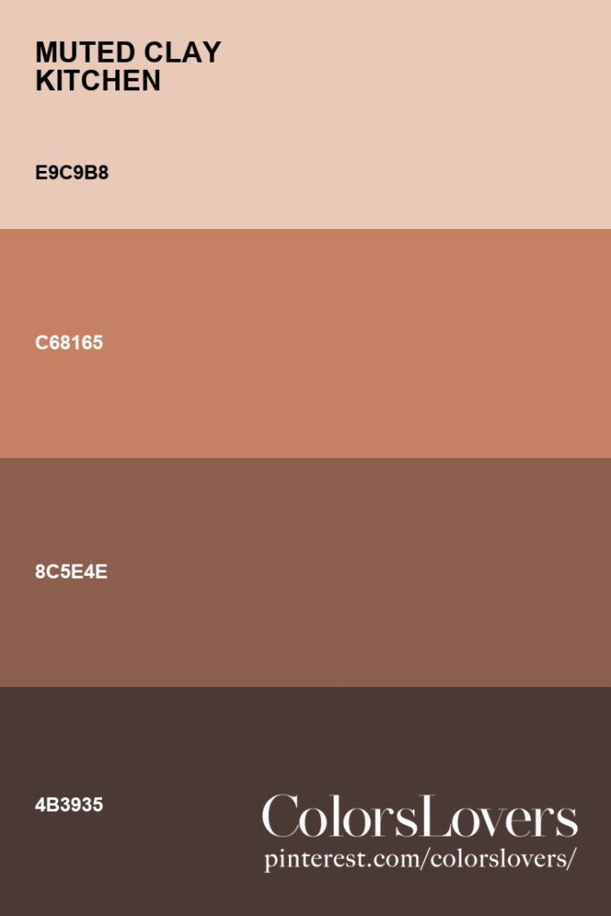 Palette 056 Muted Clay Kitchen
