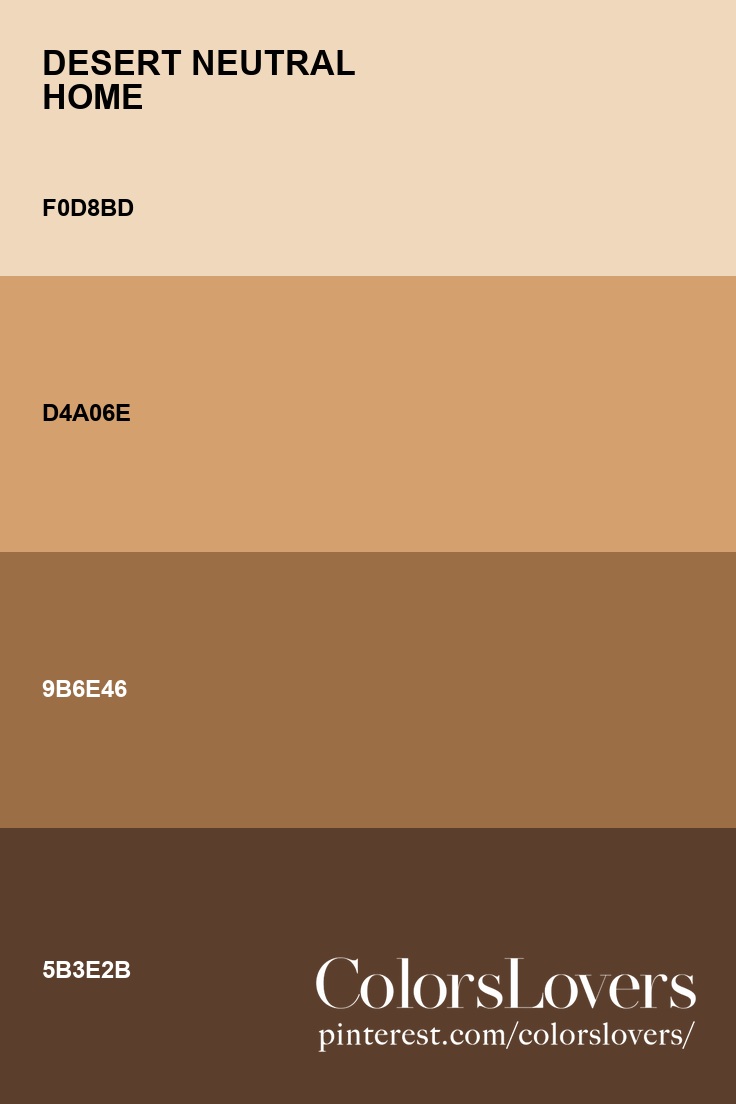 Palette 059 Desert Neutral Home