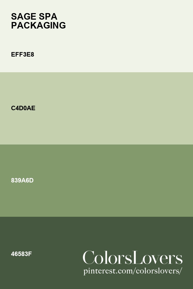 Palette 064 Sage Spa Packaging